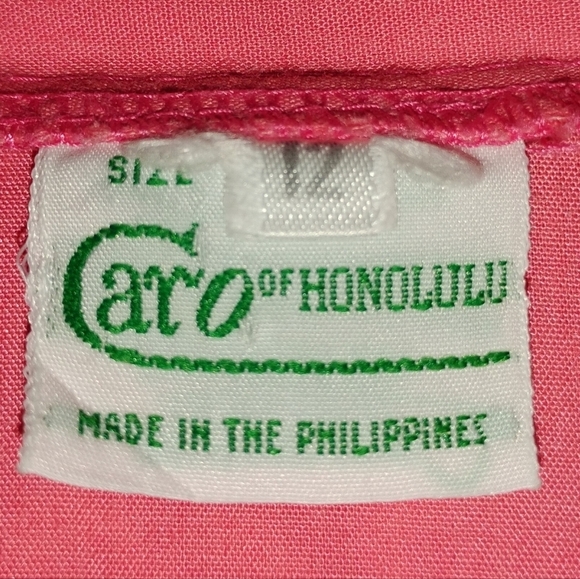 VINTAGE HAWAII EMBROIDERED BLOUSE - Picture 4 of 10